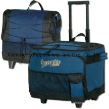 Fashion Collapsible 54-Can Insulated Rolling Cooler Bag